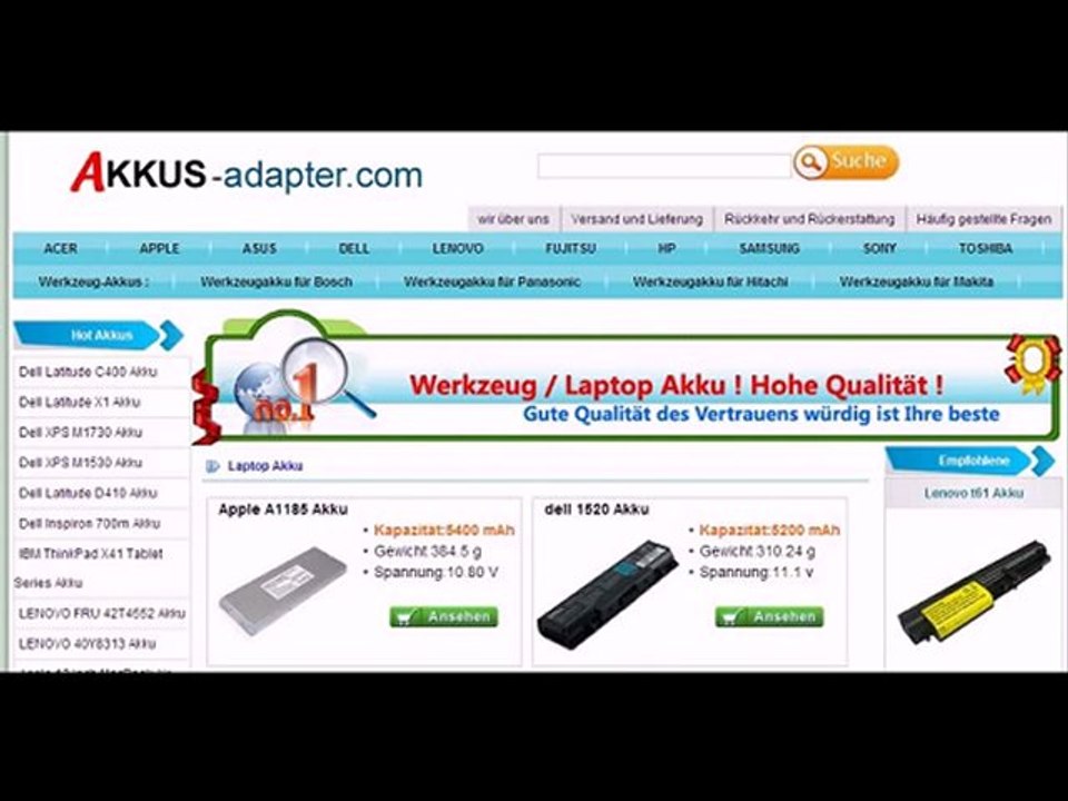 akku Asus K53SV-SX204V