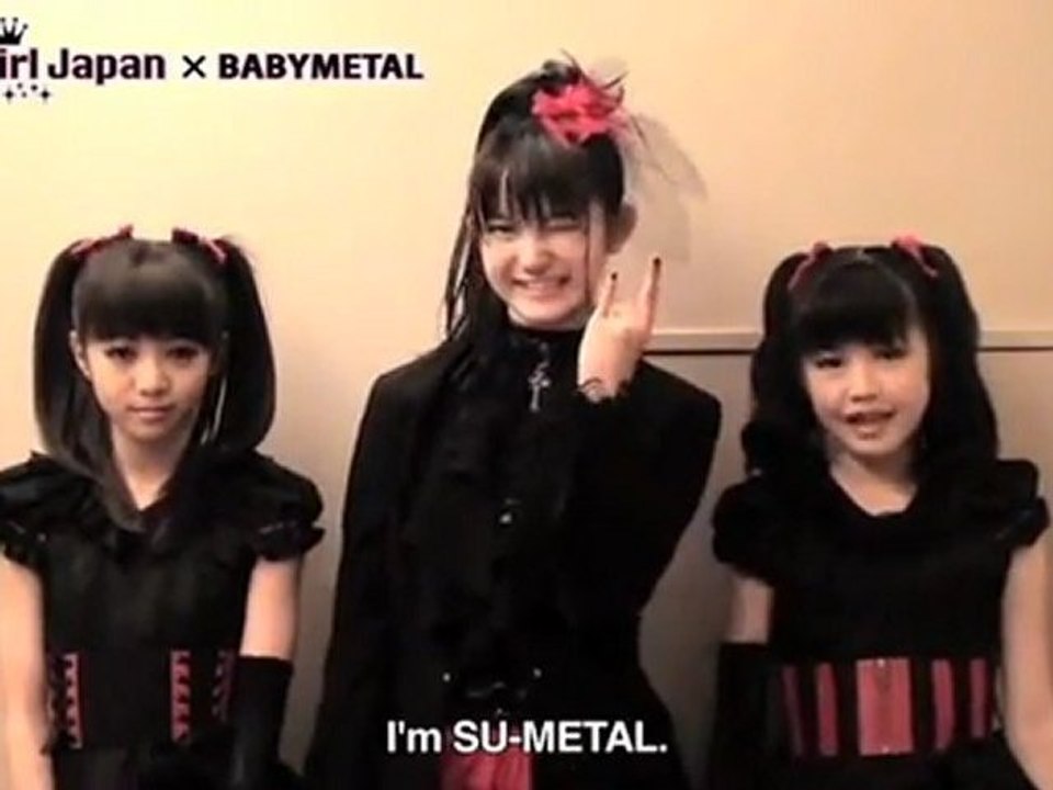 BABYMETAL@Kawaii Girl Japan! (Interview)