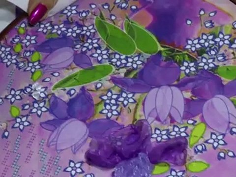 Мастер-класс по вышивке лентами, урок №3