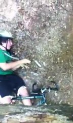 Dramatic Bike Crash Overreaction