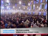 25 Ekim 2012 Fatih Camii Kurban Bayramı Namazı Kanal7 Canlı yayın