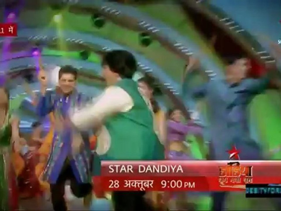 Star Dandiya Promo 720p 28th October 2012 Video Watch Online HD