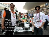 28 Oct 2012 F1 Airtel Indian GP Live Coverage