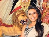 Did Rani Mukerji Miss Durga Puja Due To Yash Chopra's Death? -  Bollywood Babes [HD]
