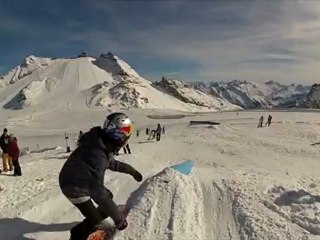 Aimee Fuller Hintertux Rip around!