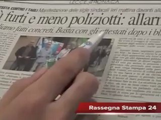 Leccenews24 Notizie dal Salento in Tempo Reale: Rassegna Stampa 24 Ottobre