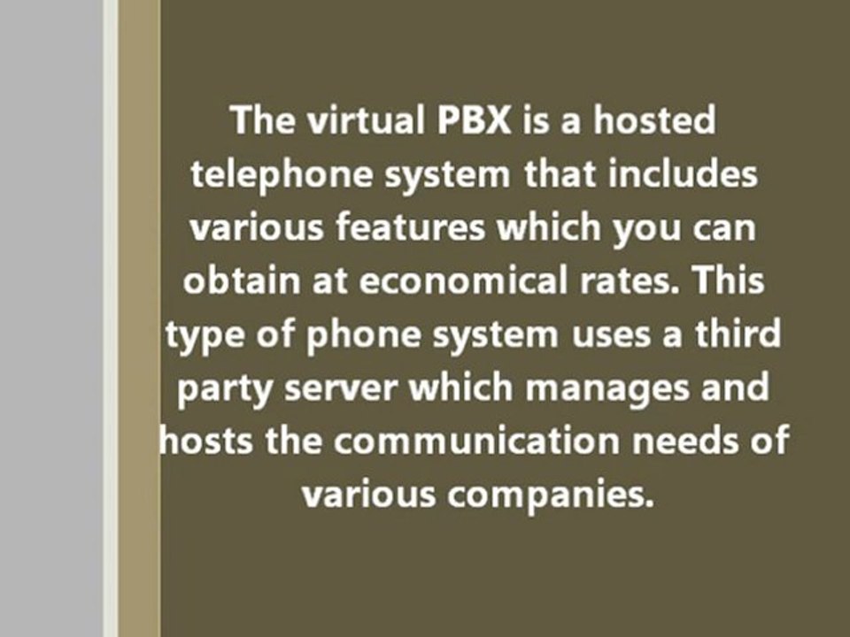 Primary Advantages of Having a Virtual PBX Phone System