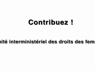 Najat Vallaud-Belkacem introduit comite-femmes.gouv.fr