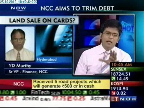 ET Now - NCC aims to trim debt