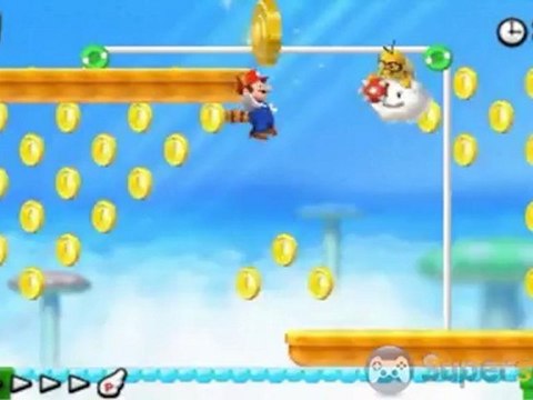 New Super Mario Bros. 2 - Solution et pièces étoiles du niveau Étoile-5