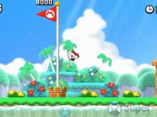 New Super Mario Bros. 2 - Solution et pièces étoiles du niveau 3-A