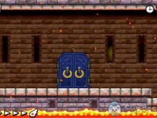 New Super Mario Bros. 2 - Solution et pièces étoiles du Château du Monde 1