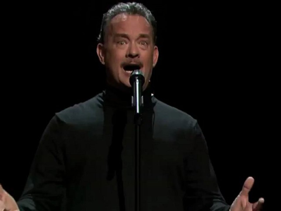 Tom Hanks fait un "slam" dans "Late Night with Jimmy Fallon"