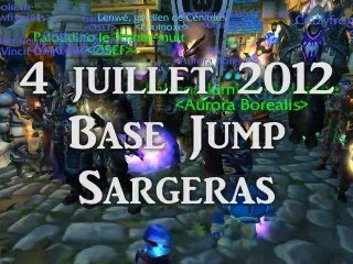 Team G.O : Base jump dans WoW