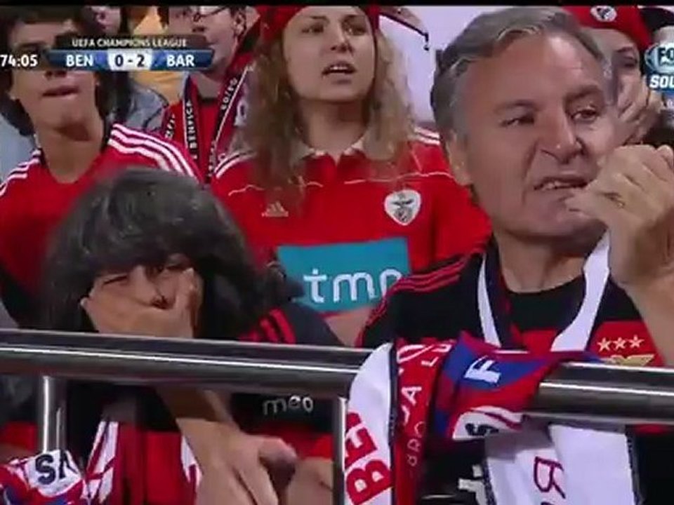 Benfica - Barcelona Extended Highlights HD 02.10.2012