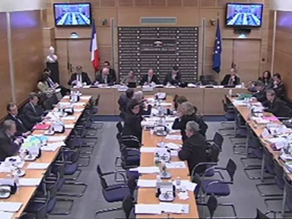 Audition par Philippe Goujon de la ministre de la Justice