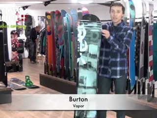Snowleader présente la board Vapor de Burton