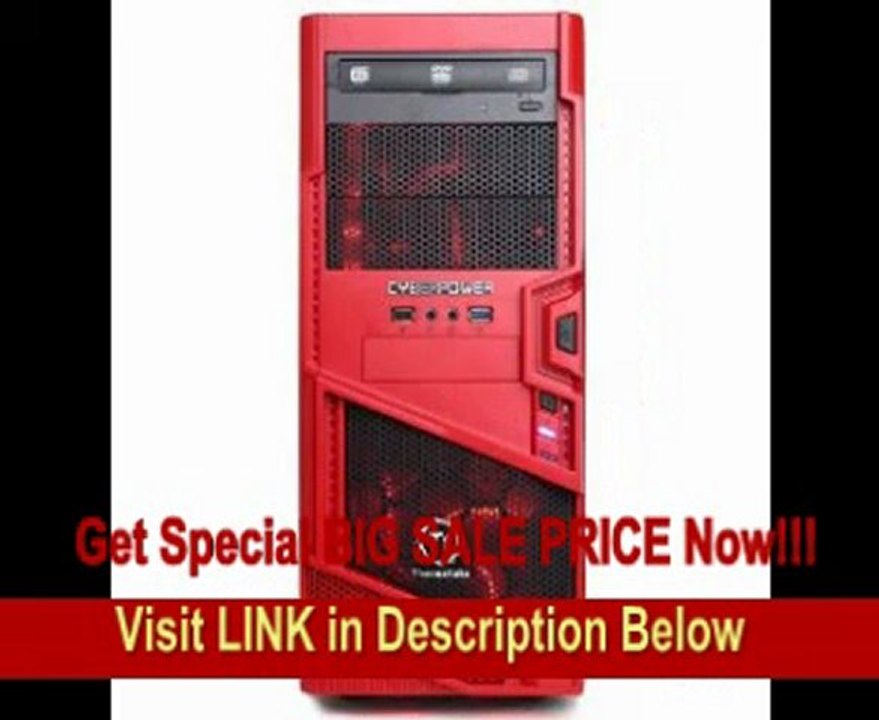 CyberpowerPC Gamer Xtreme GXi280 with Intel i5-3570K CPU, 8GB DDR3, AMD HD7750, 1TB HDD, 24 x DVD&plusmnRW Win 7 Home 64-bit