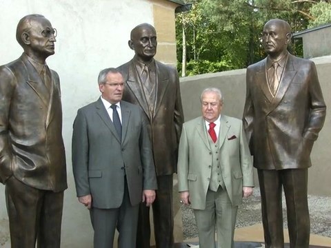 Hommage aux pères fondateurs de l'Europe à Scy-Chazelles