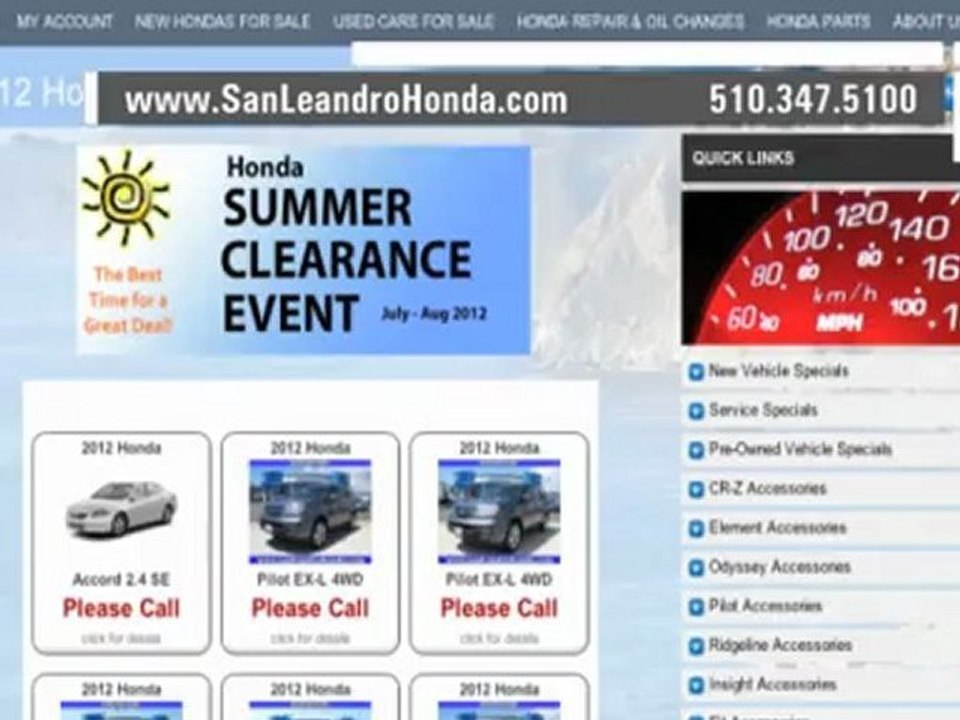 Certified Pre-Owned Honda Element Dealership Financing - San Francisco, CA