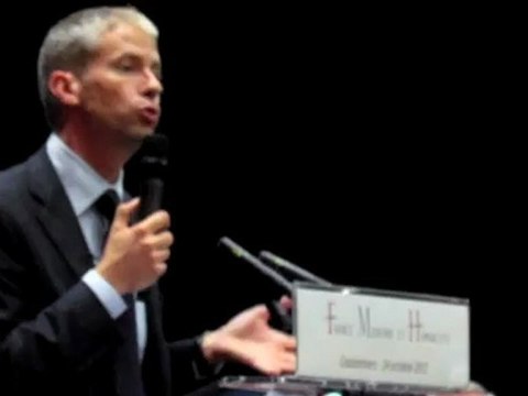 Coulommiers : le discours de Franck Riester pour la motion France Moderne et Humaniste