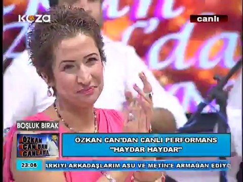 özkan can haydar haydarADANA KOZA TV Özkan CAN'dan CANLARA PROGRAMI