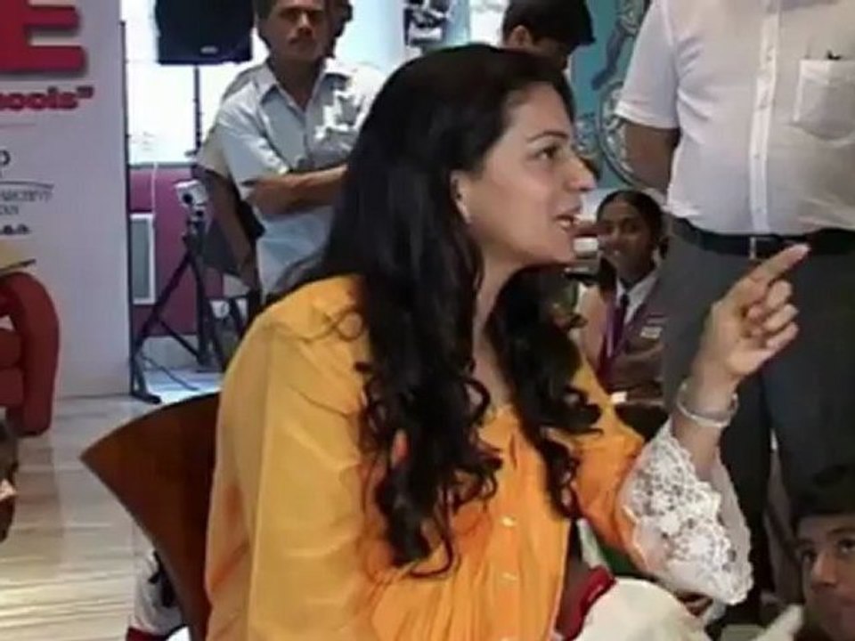 launch of student exchange-11 by juhi chawla