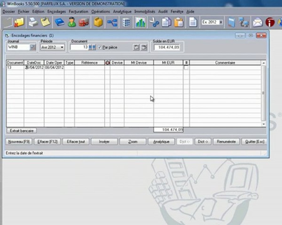 Module Virements bancaires avec WinBooks