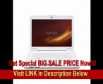Sony VAIO VGN-CS215J/W 14.1-Inch Laptop (2.0 GHz Intel Core 2 Duo T6400 Processor, 4 GB RAM, 250 GB Hard Drive, Vista Premium) White