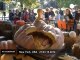 Zombie pumpkins invade New York City - no comment