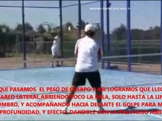 Lección 48: Entrenando la volea de drive hacia el sector del revés