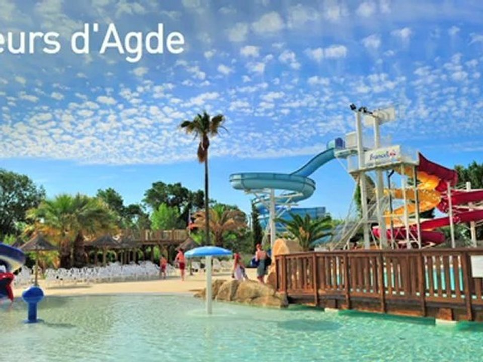 Camping 3* 'Les Fleurs d Agde': camping famille avec piscine et animations