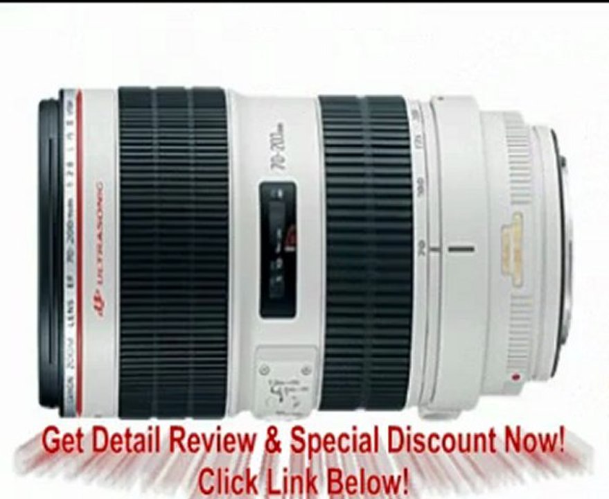 Canon EF 70-200mm f/2.8L IS II USM Telephoto Zoom Lens for Canon SLR Cameras