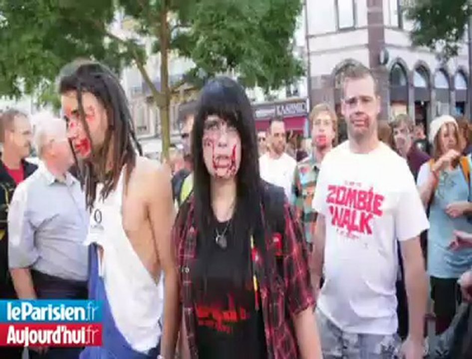 La zombie walk