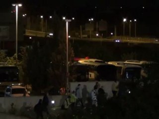 Αφιξη πρώτων πούλμαν οπαδών της Φενέρ