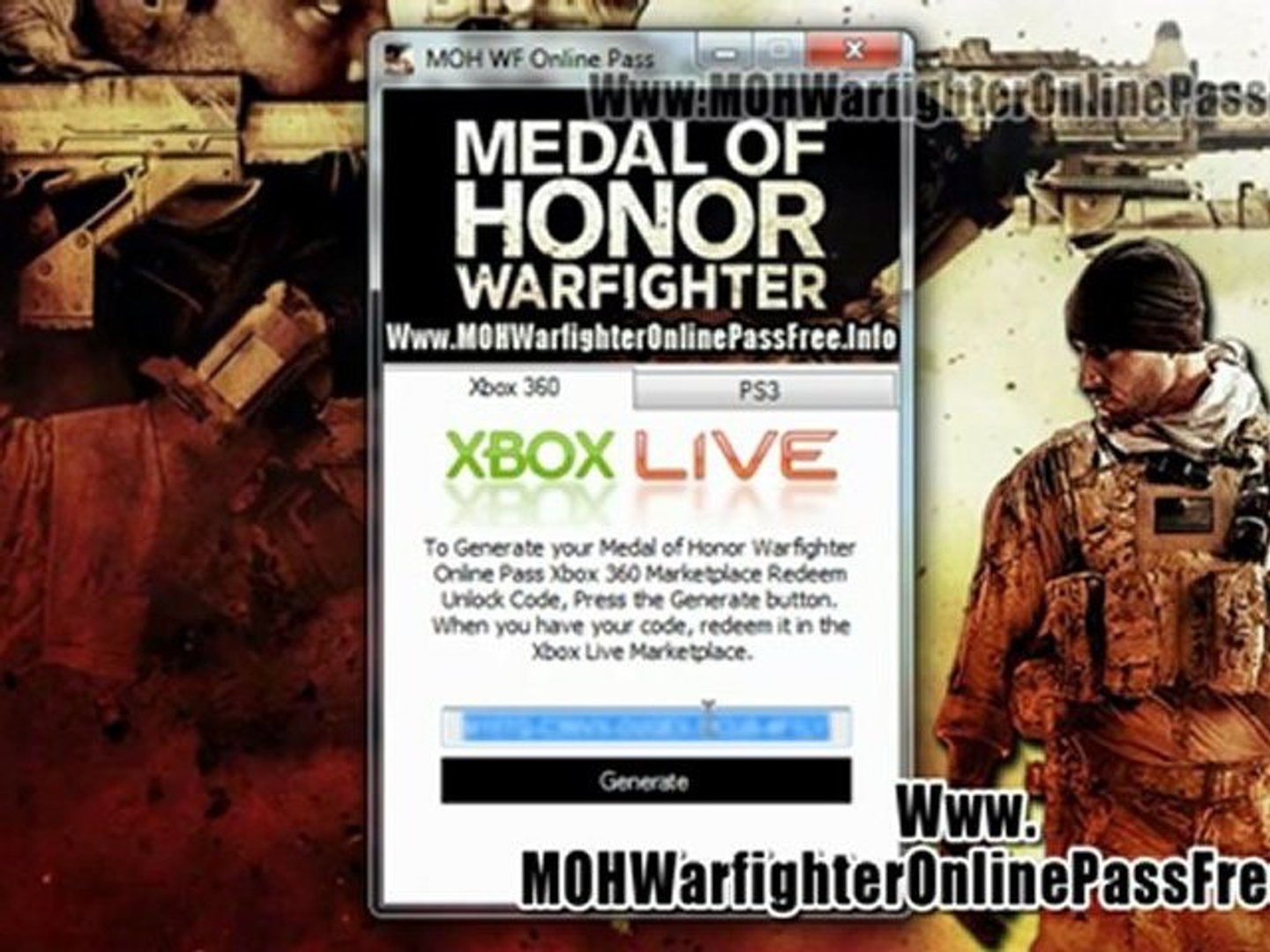 Medal Of Honor Warfighter Online Pass Code Unlock Tutorial Video Dailymotion