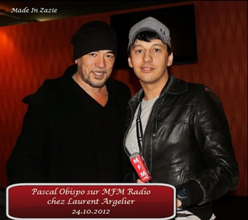 RADIO/ Pascal Obispo sur MFM dans les Buzz People (24.10.2012)