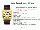 Cartier Santos Dumont 18k Gold Men's Watch