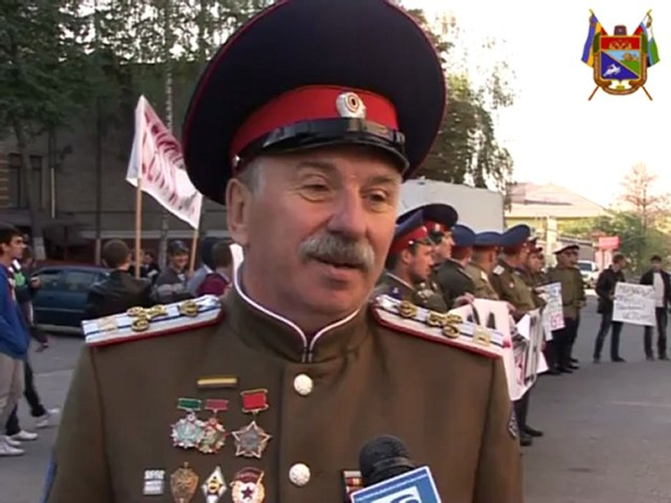 Белгородские казаки засвидетельствовали  почтение Иегове