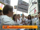 Manifestation des salariés de Sanofi