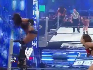 AJ Lee Vs. Divas Champion Layla - WWE Smackdown 6_29_12