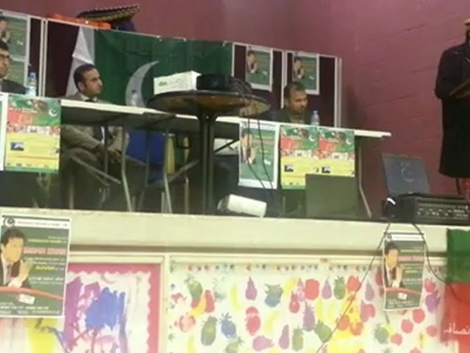 Asim Khan's (President PTI London) Speech in Wales.
