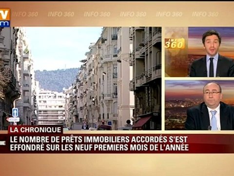 Le nombre de prêts immobiliers accordés s'éffondre