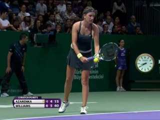 Williams show, Azarenka tradita dai nervi