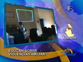 Ayacucho: Realizan charlas sobre violencia familiar en Huamanga