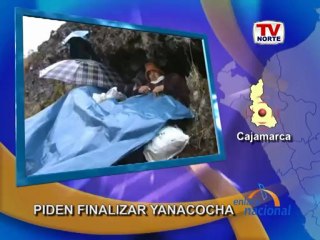 Comuneros a favor de proyecto minero Conga piden finalizar trabajos de Yanacocha