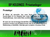 BP HOLDINGS SPAIN:  Privatanleger