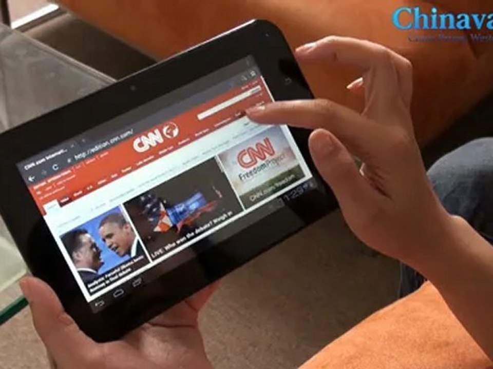 Tablet PC with Android Ice Cream Sandwitch