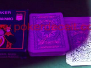 marked cards made of plastic