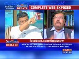 The Newshour Debate -  Gadkari's complete web expose (Part 2 of 4)